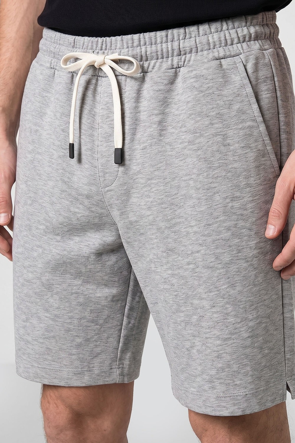 Tommy Life Koyu Gri Standart Fit Basic Arka Cepli Erkek Şort - 81314 görsel 8
