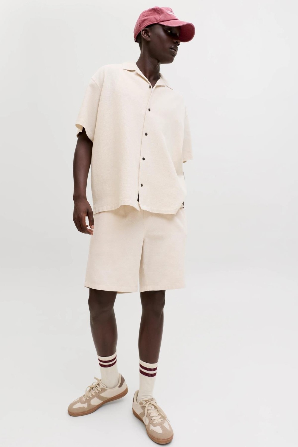 Jack & Jones Jpstjaıden Waffle Dokulu Erkek Şort görsel 4