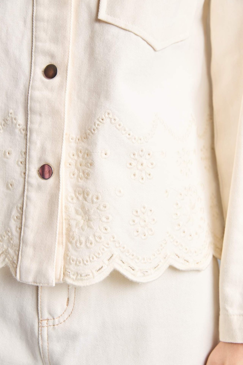DeFacto %100 Pamuk Regular Fit Gömlek Yaka Gabardin Blazer Ceket H2578AX26SM görsel 5