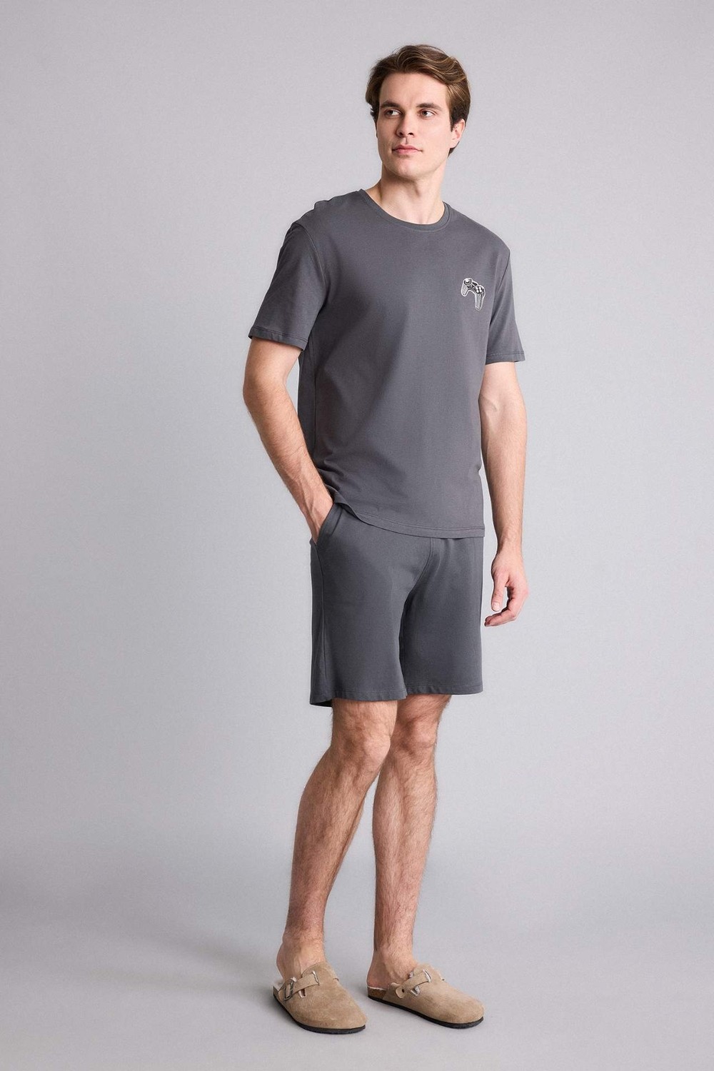 DeFacto New Regular Fit Kısa Kollu 2'li Takım H4574AX26SP görsel 2