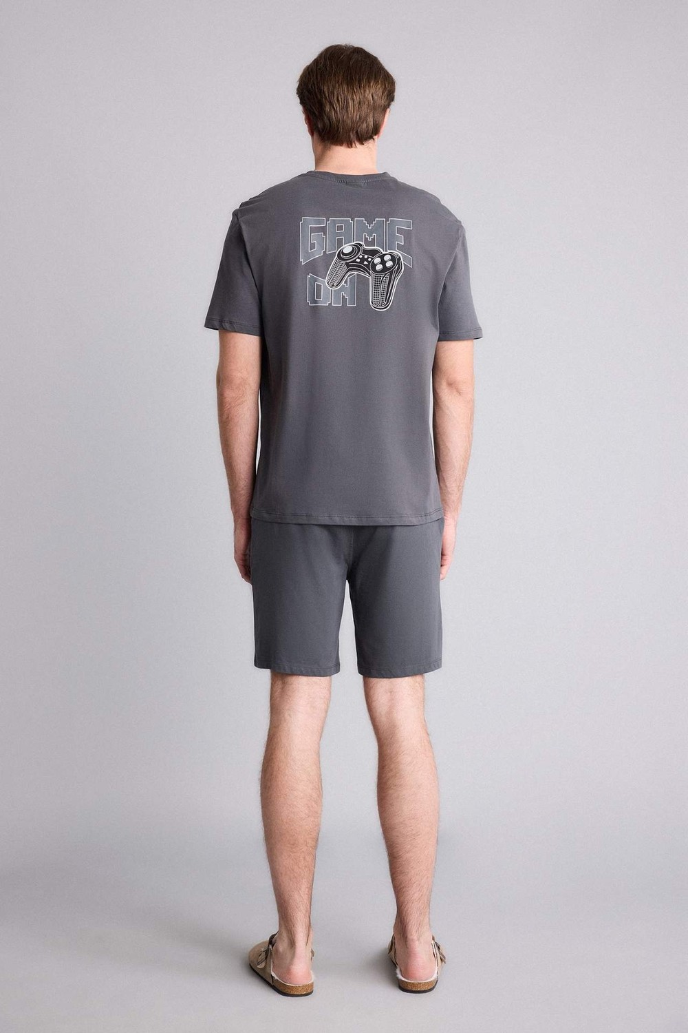 DeFacto New Regular Fit Kısa Kollu 2'li Takım H4574AX26SP görsel 7
