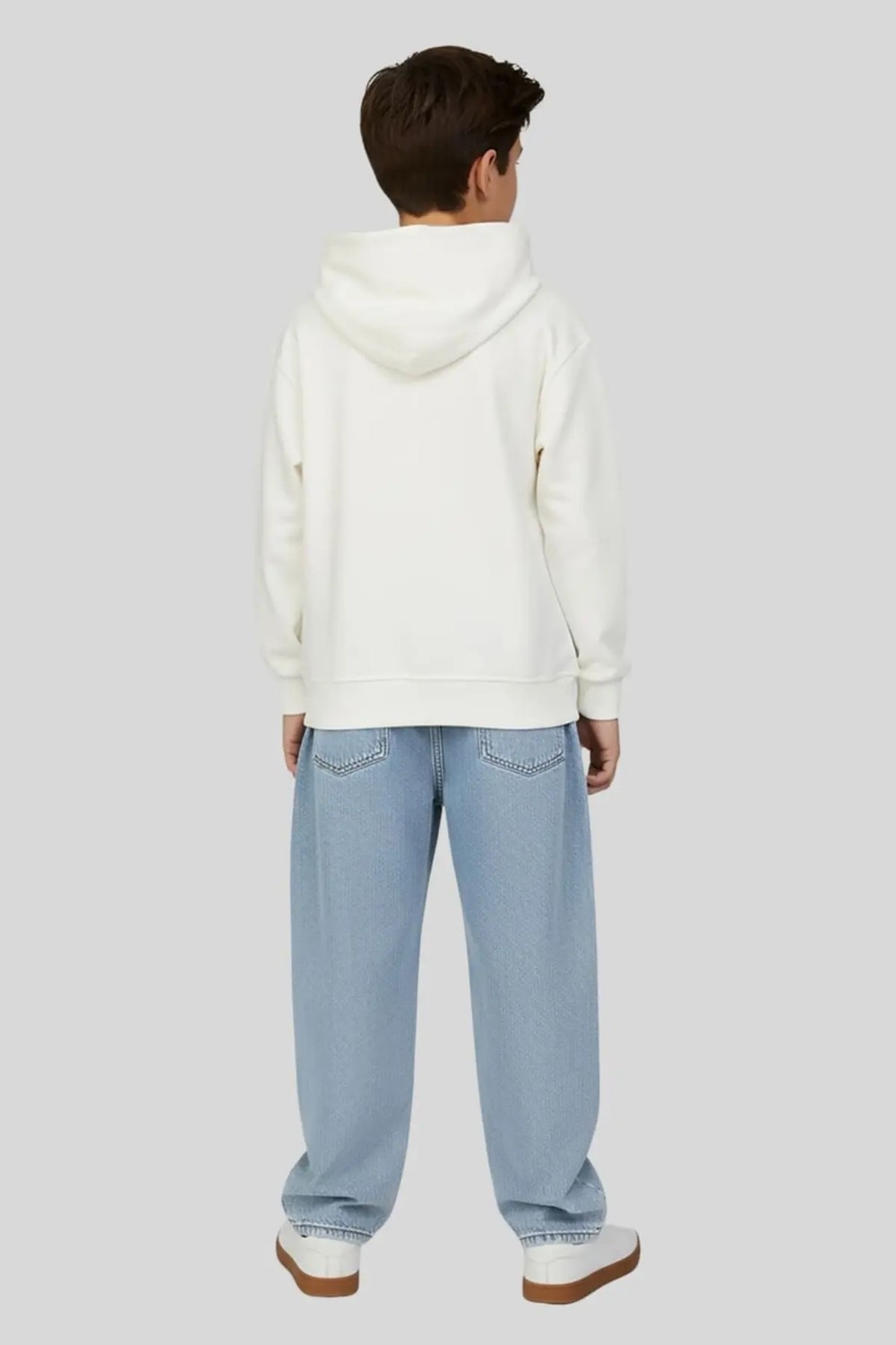 Waka Waka Kids Store Erkek Baggy Jean Geniş Paça Rahat Kesim Denim Pantolon görsel 3