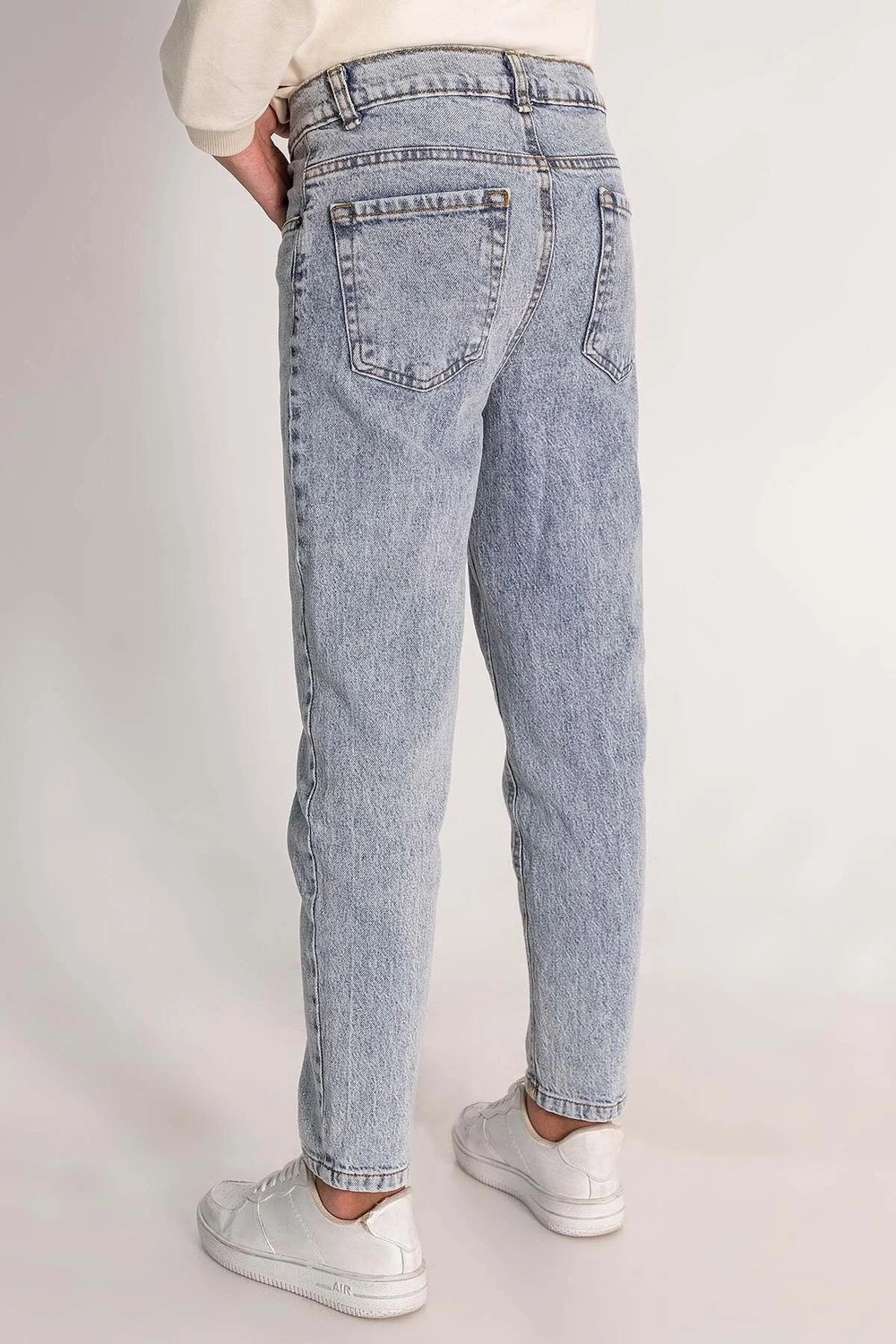 Waka Waka Kids Store Klasik Kesim Ayarlana Bilir Belli Kız Çocuk Kot Pantolon görsel 2
