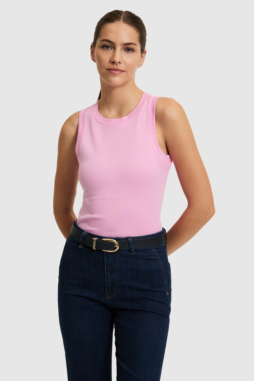 U.S. Polo Assn. Kadın Lacivert Basic Tişört 50321799-VR033