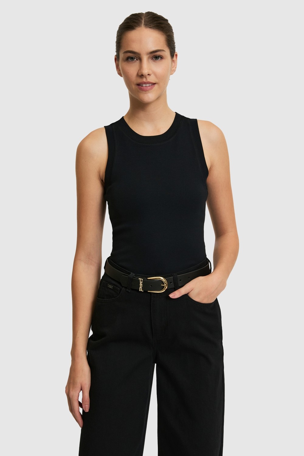 U.S. Polo Assn. Kadın Lacivert Basic Tişört 50321799-VR033 görsel 3