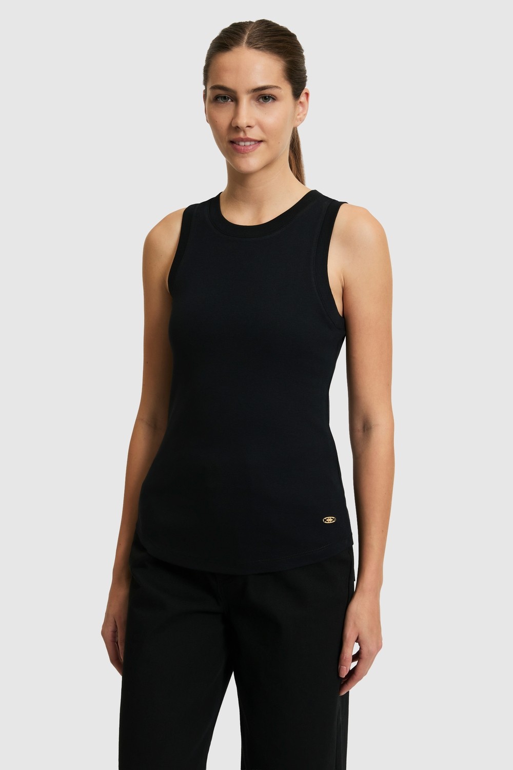 U.S. Polo Assn. Kadın Lacivert Basic Tişört 50321799-VR033 görsel 5
