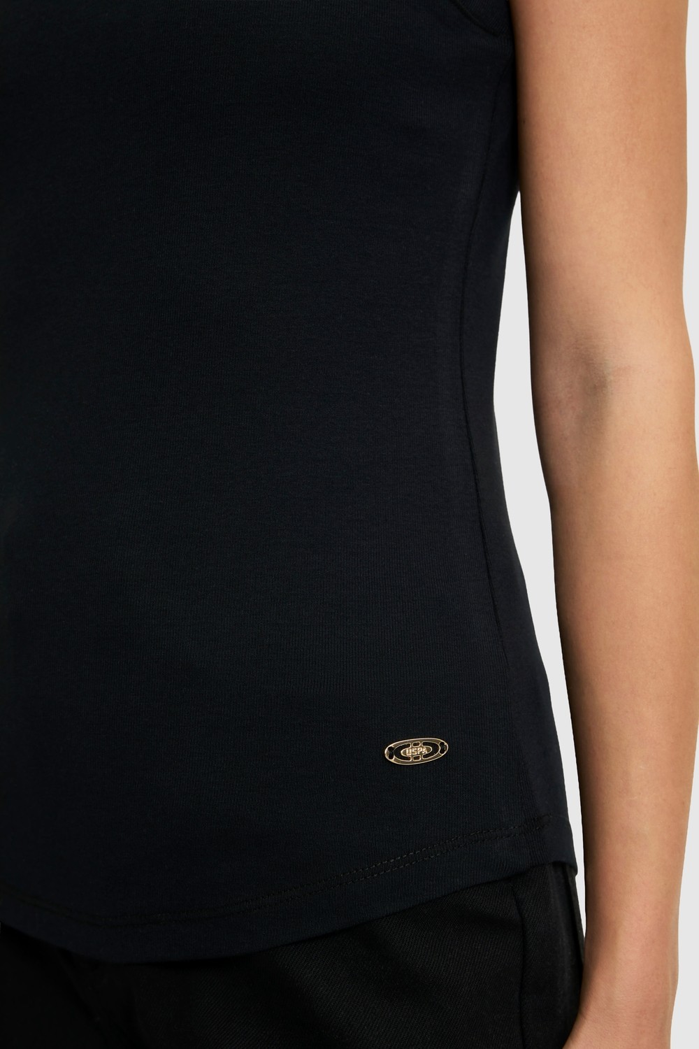 U.S. Polo Assn. Kadın Lacivert Basic Tişört 50321799-VR033 görsel 7
