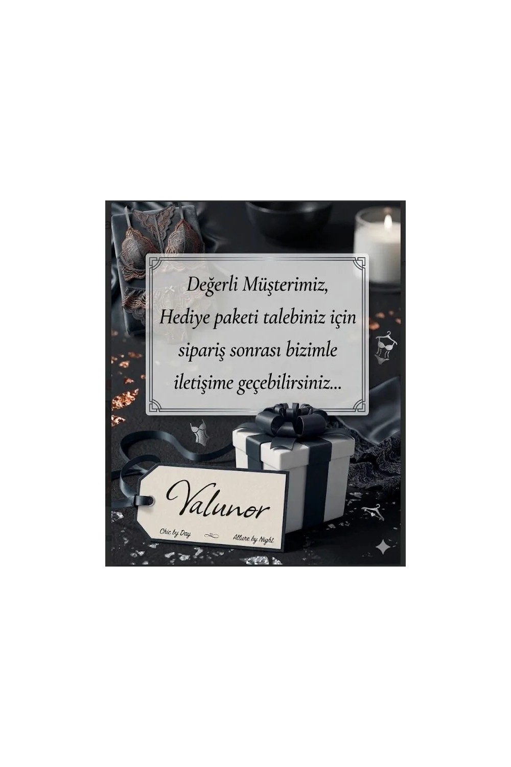 Valunor Floral Mavi Kadın İç Giyim Takımı Fantazi Dantelli Bralet & Tanga Takım görsel 8