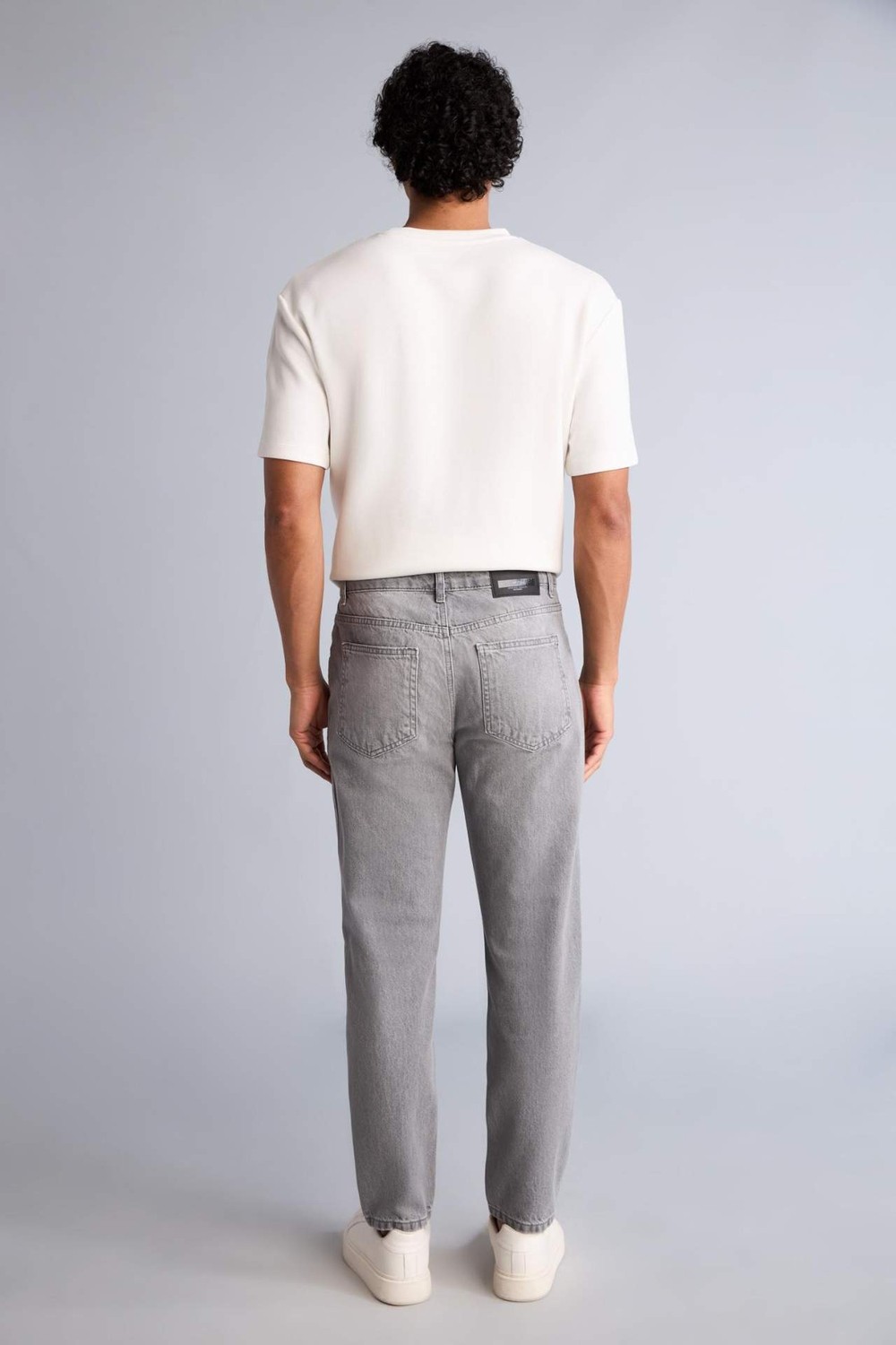 DeFacto Slim Tapered Fit Normal Bel Daralan Paça Jean Pantolon H6595AX26SM görsel 6