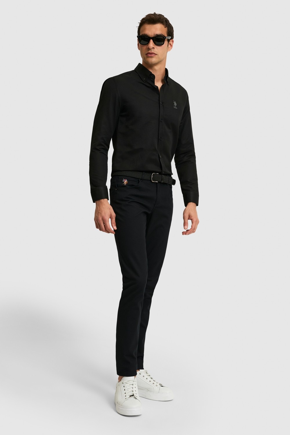 U.S. Polo Assn. Erkek Taş Kanvas / Chino Pantolon 50322356-VR049 görsel 6