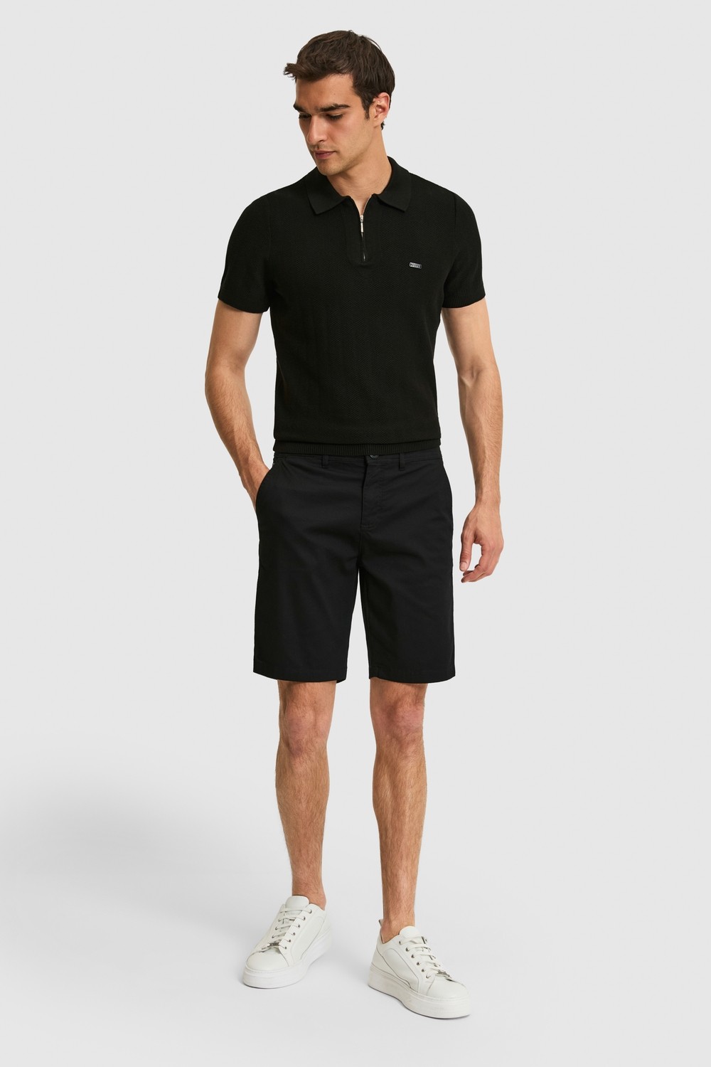 U.S. Polo Assn. Erkek Lacivert Dokuma Şort 50322320-VR033