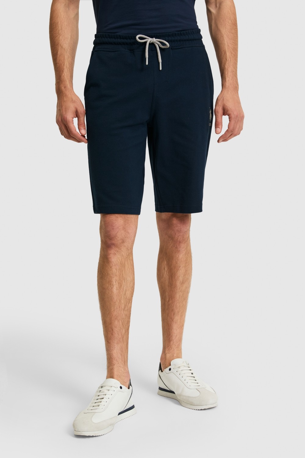 U.S. Polo Assn. Erkek Siyah Örme Şort 50322604-VR046 görsel 2