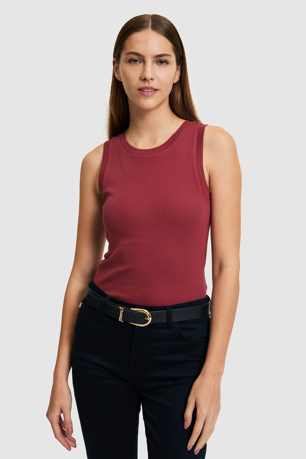 U.S. Polo Assn. Kadın Siyah Bisiklet Yaka Basic Tişört 50323534-VR046