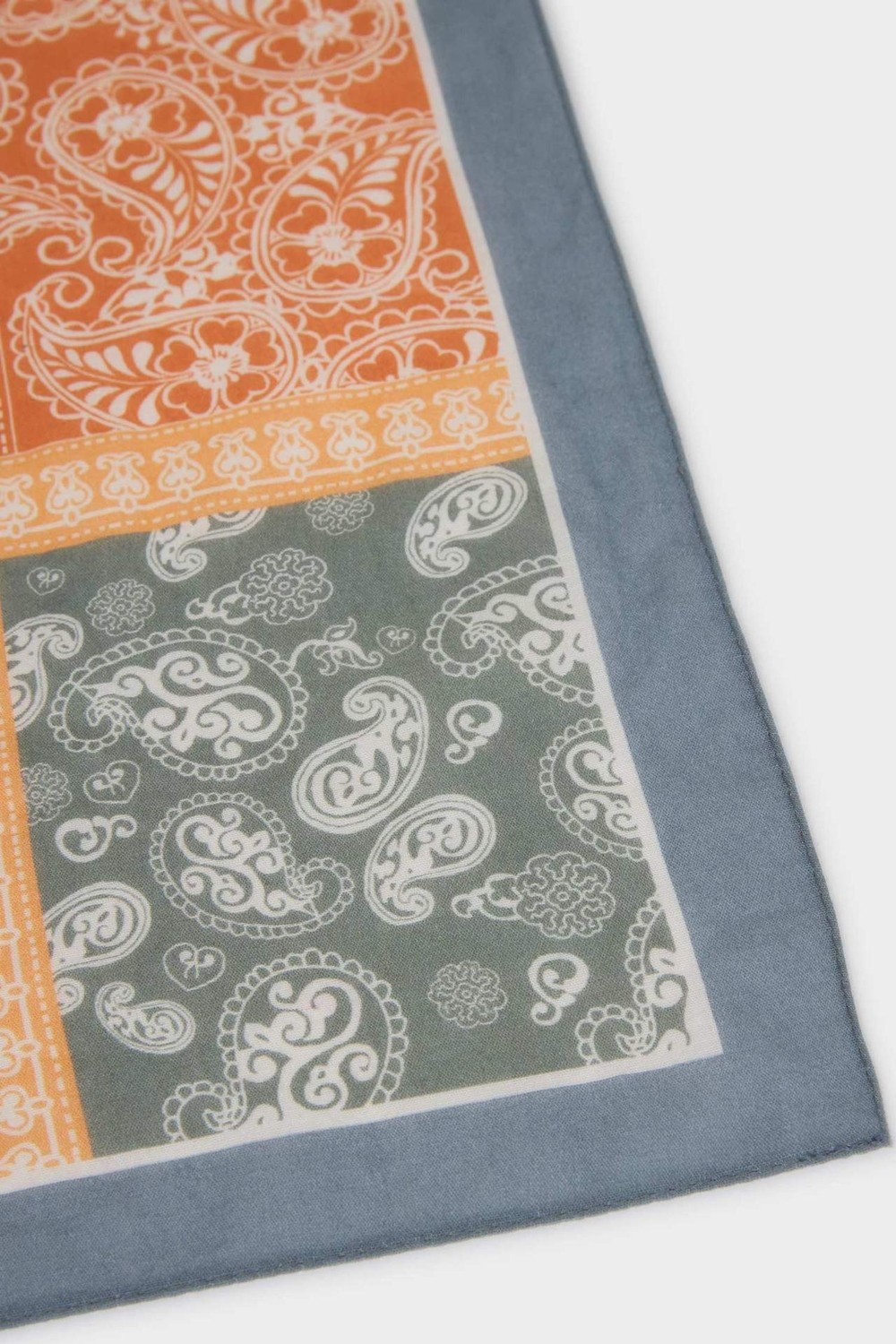 DeFacto Kadın Desenli Pamuklu Bandana A0671AX26SM görsel 4