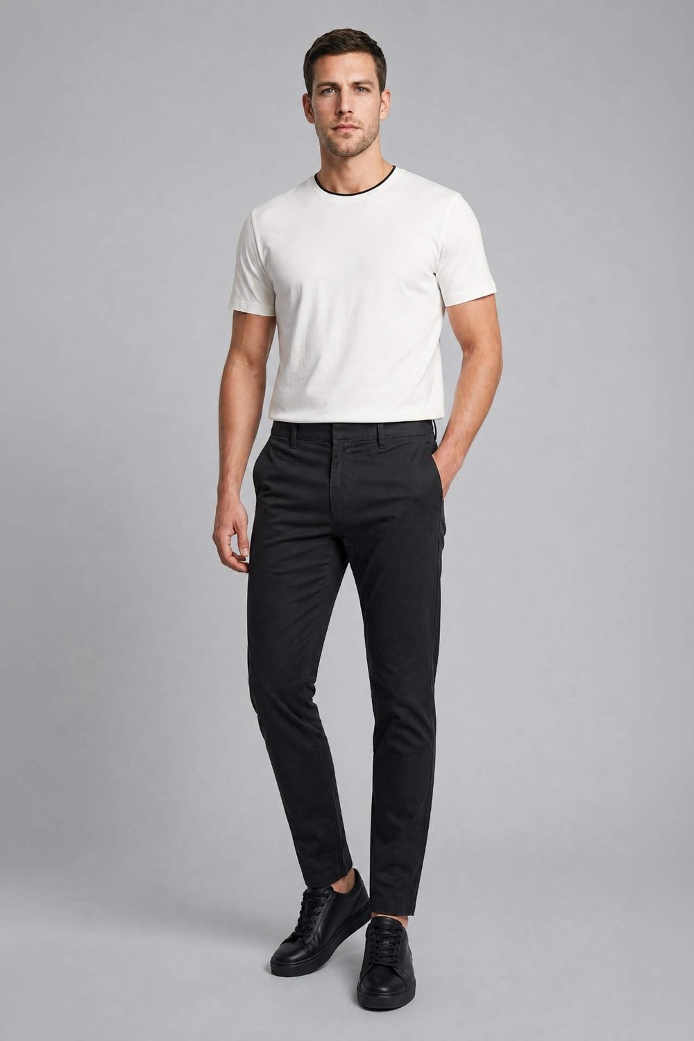 DeFacto Büyük Beden Regular Fit Pantolon H2089AX26SP