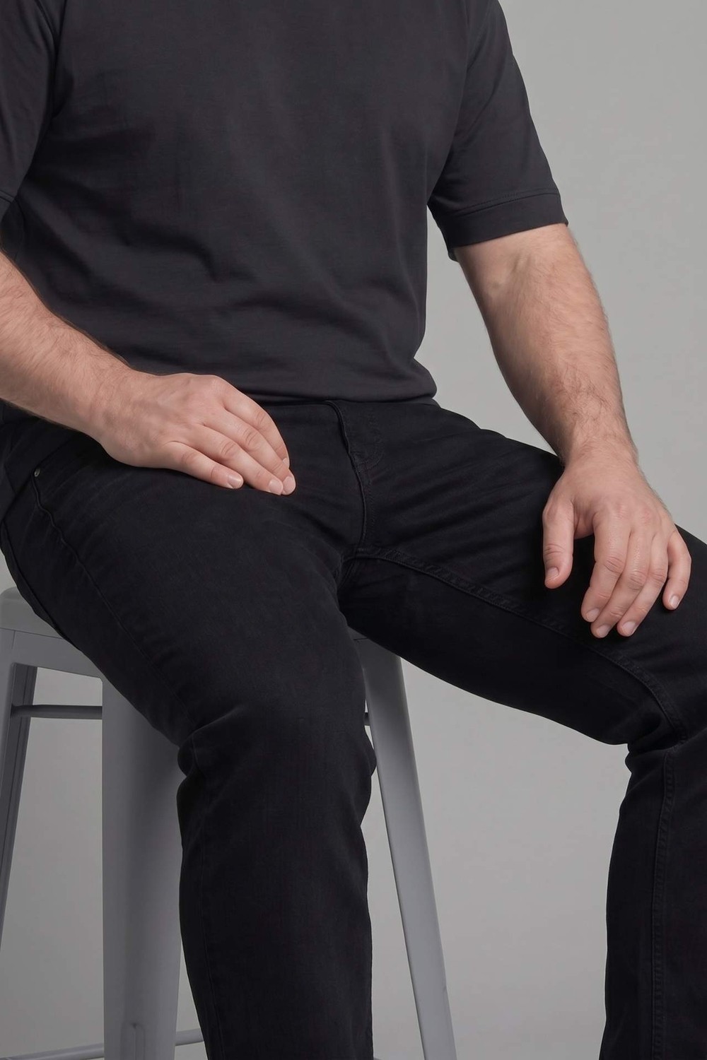 DeFacto Sergio Regular Fit Normal Bel Boru Paça Jean Pantolon H4563AX26SP görsel 6