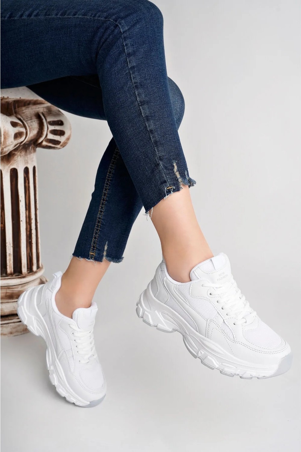 Mcdark Kadın Buz Günlük Sneakers Spor Ayakkabı görsel 5
