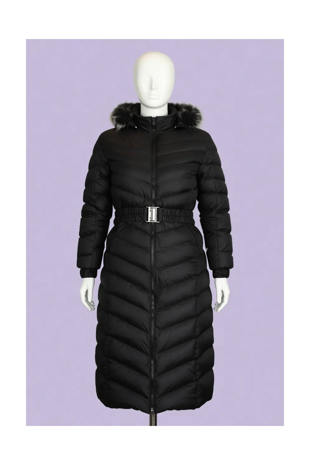 Moda Mihram Kapşonlu Şişme Mont Taba 6155 görsel 7