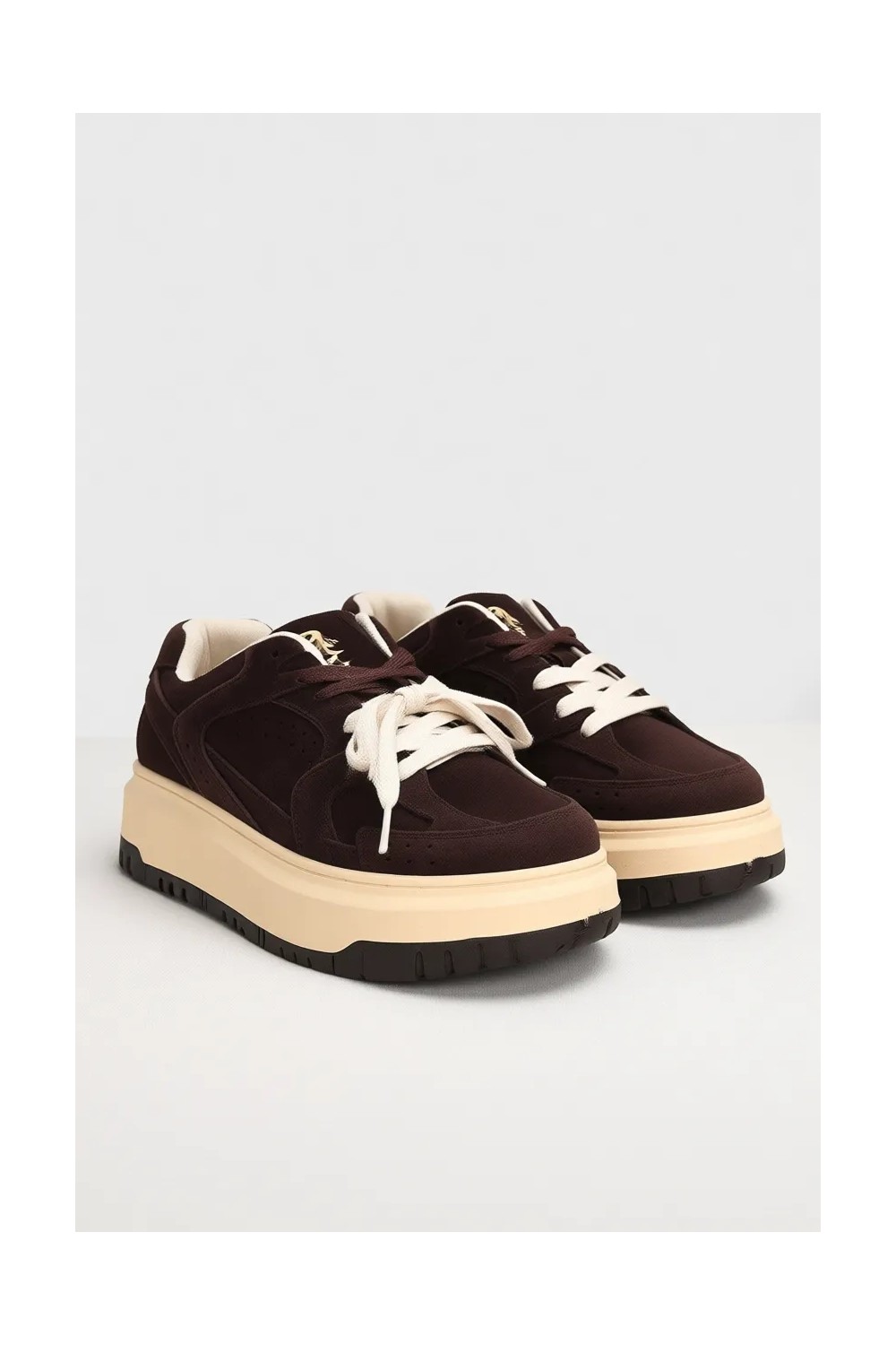 Lufian Kay Kadın Sneaker Ayakkabı Bej görsel 7