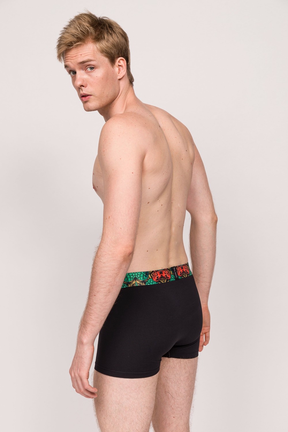 Paul Kenzie Erkek Desenli Pineapple Boxer 3 Adet Renkli Slim Fit Konforlu Kullanım görsel 5