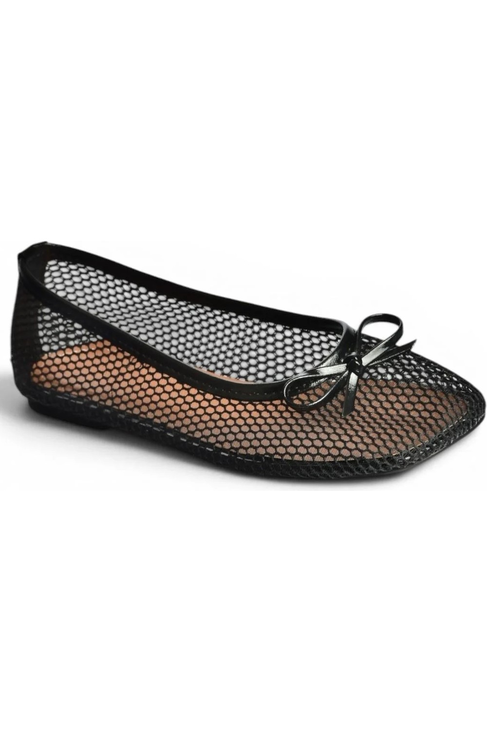 Fox Shoes Y274623315 Kırmızı File Kadın Babet görsel 4