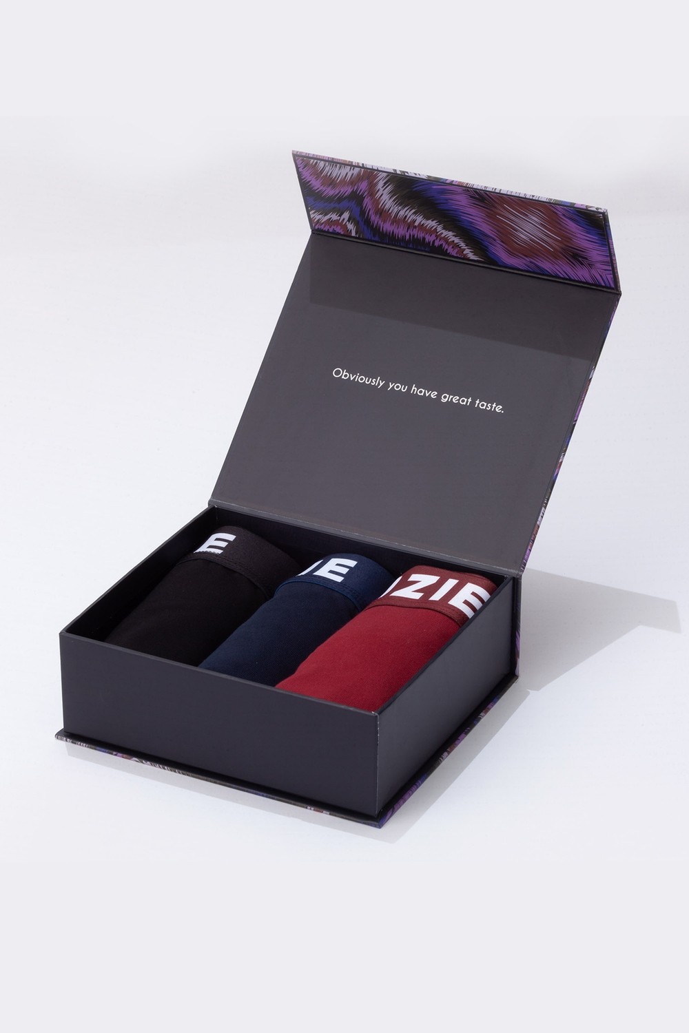Paul Kenzie Galaxy Erkek Boxer Desenli Slim Fit 3'lü Paket Renkli Konforlu Kullanım