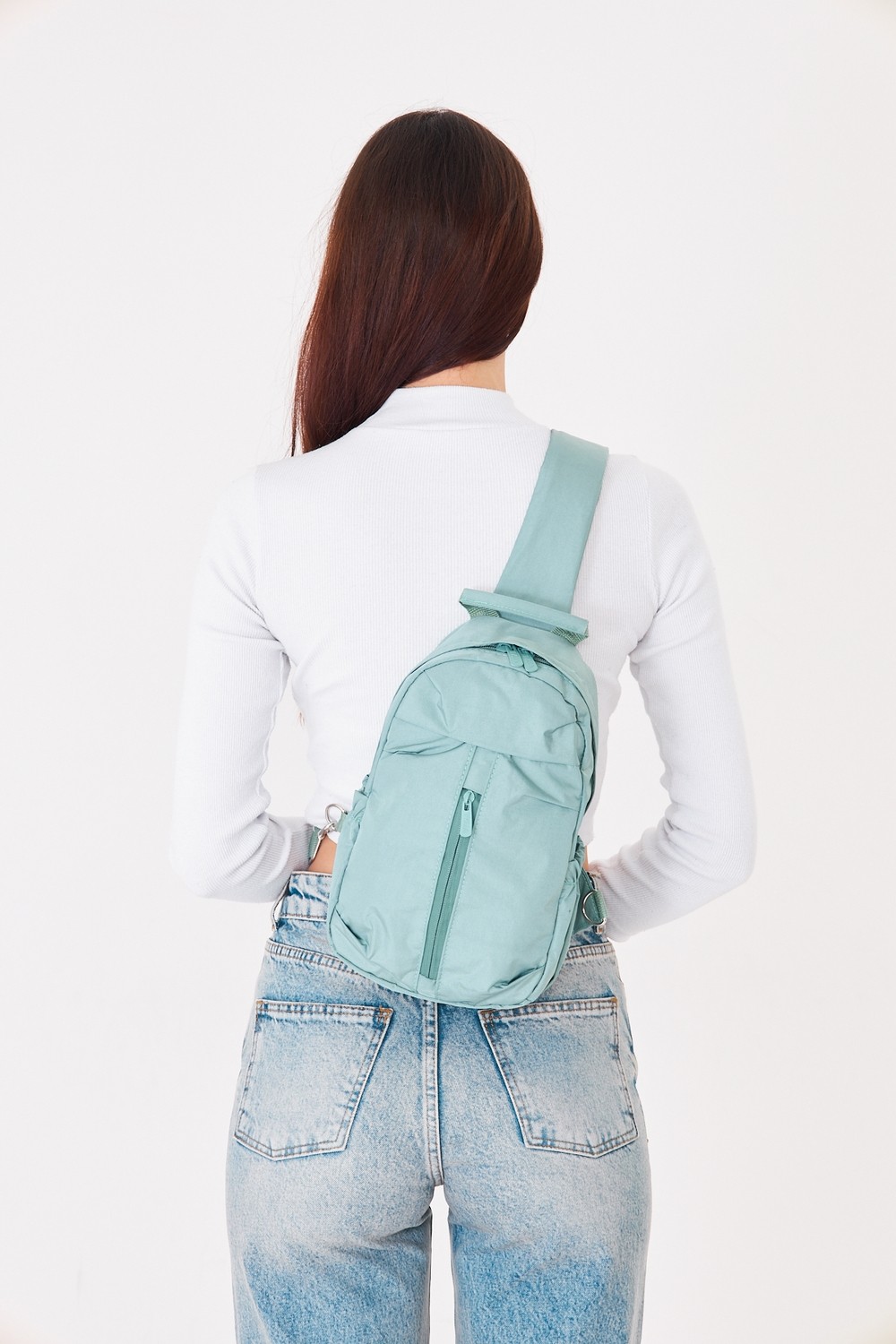 Superbag Su Itici Kumaş Çapraz Askılı Omuz ve Bel Çantası Unisex Günlük Kullanım Çanta SPR-6590 görsel 6
