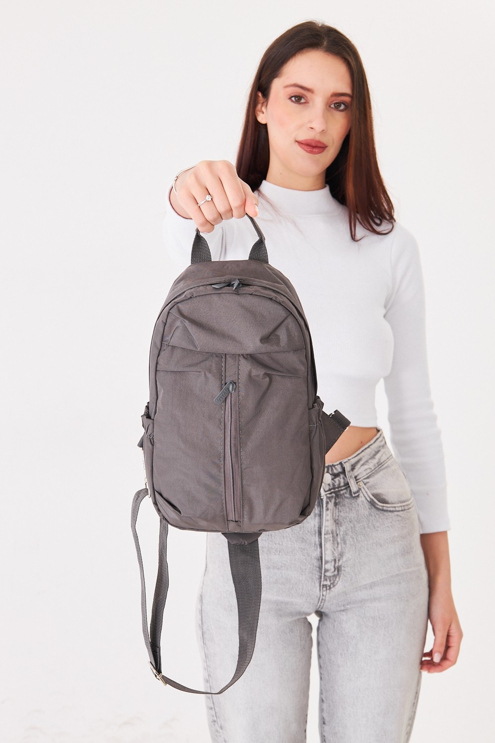 Superbag Su Itici Kumaş Çapraz Askılı Omuz ve Bel Çantası Unisex Günlük Kullanım Çanta SPR-6590 görsel 7