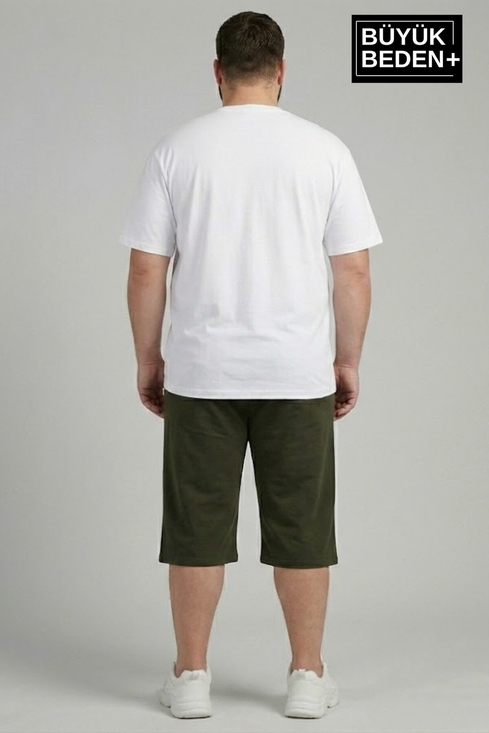 Superlife Büyük Beden Erkek Kapri Şort Brooklyn Baskılı Rahat Kalıp 3xl-6xl SPR26BSR591-02 görsel 8