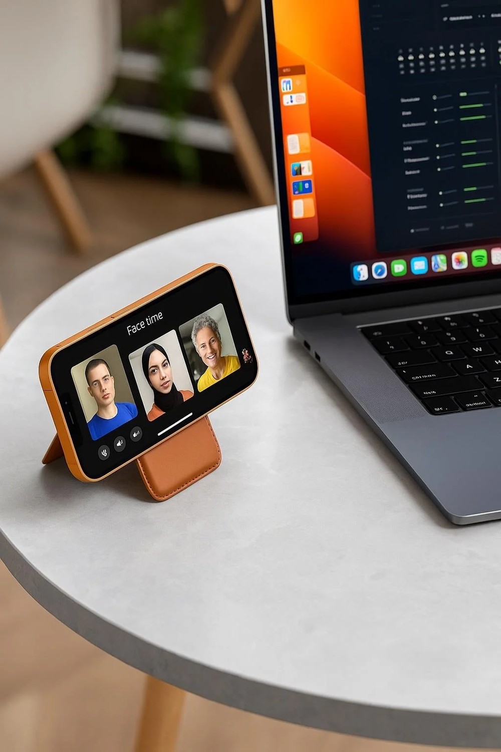 Watch of Royal Flexstand Standlı Lacivert Magnetik Yapıştırmalı 4 Hazneli Mıknatıslı Kartlık görsel 8