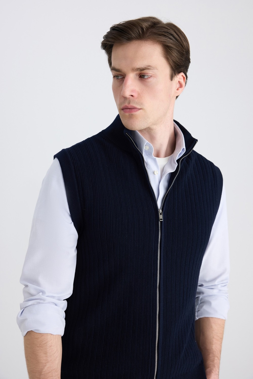 TWN Slim Fit Kahverengi Süveter görsel 4