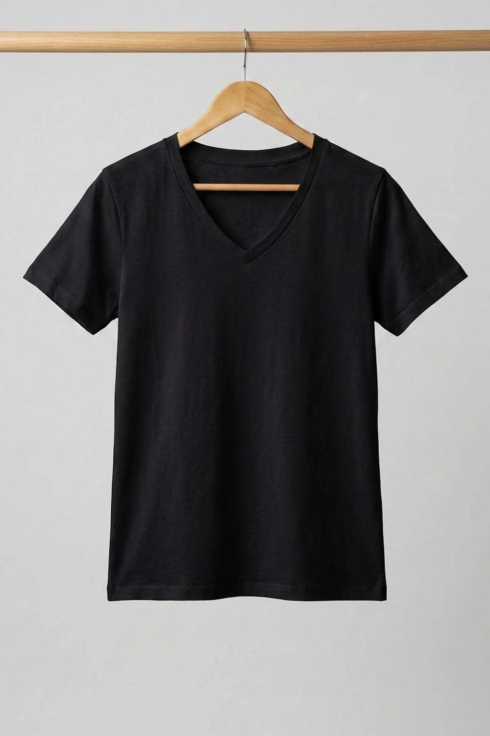 Cotenconcept V Yaka Basic Tişört görsel 7