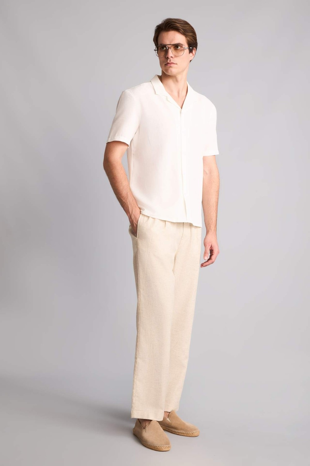 DeFacto Nefes Alabilir Straight Fit Siyah Pantolon G8194AX26SM görsel 3