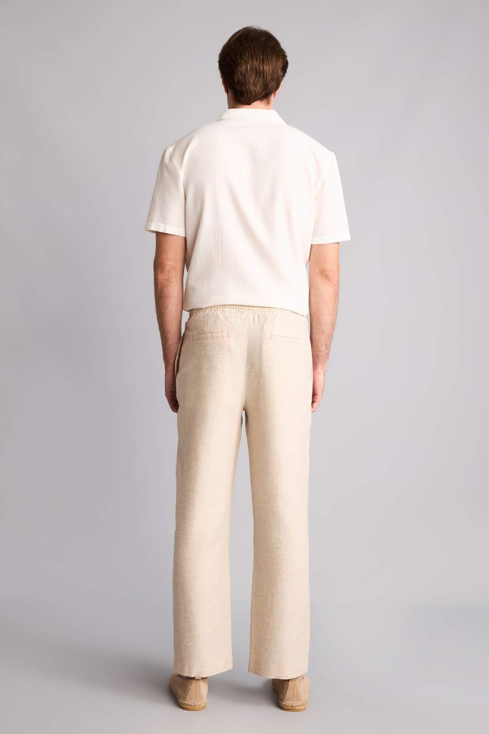 DeFacto Nefes Alabilir Straight Fit Siyah Pantolon G8194AX26SM görsel 6