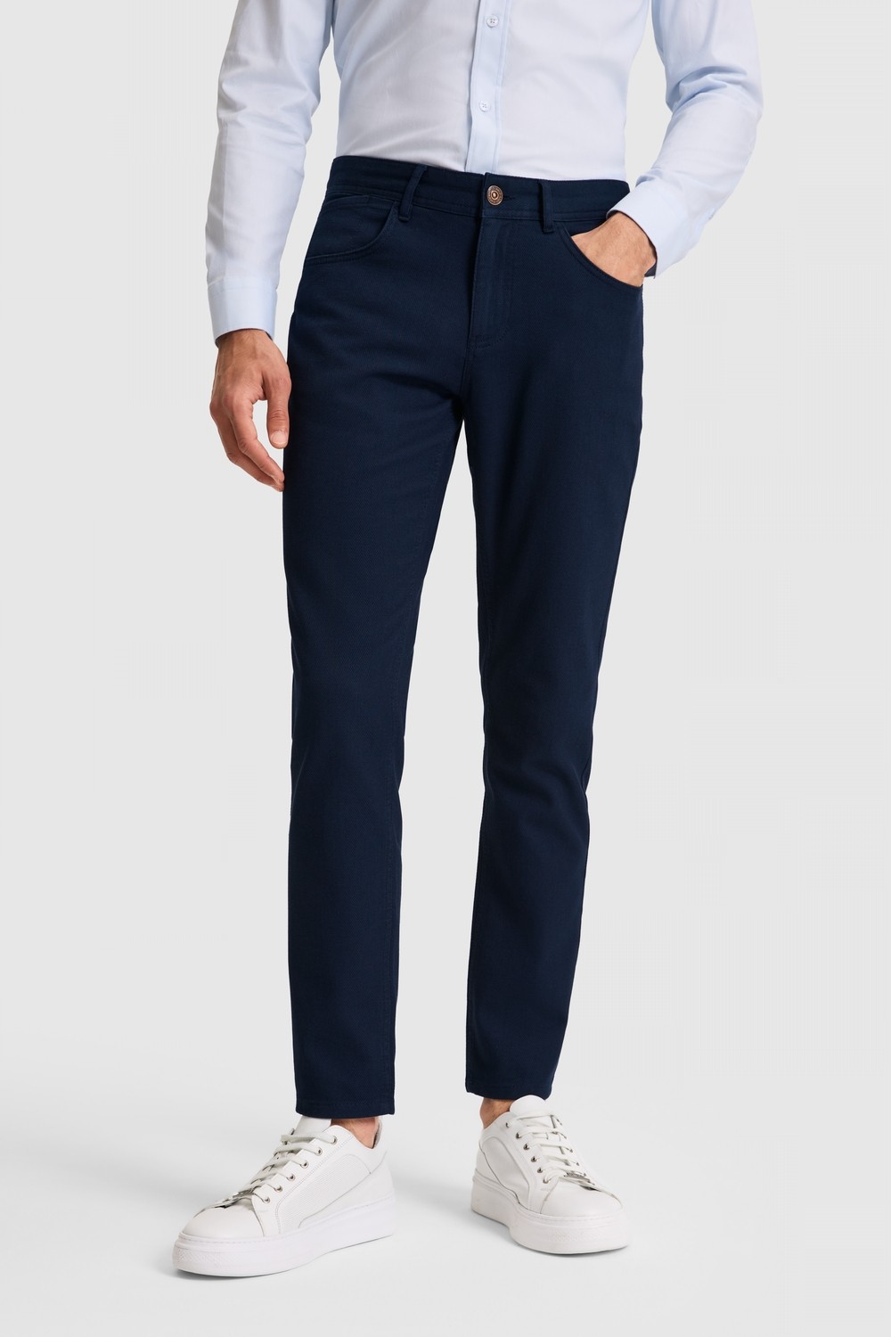U.S. Polo Assn. Erkek Haki Kanvas Pantolon 50326183-VR027 görsel 7