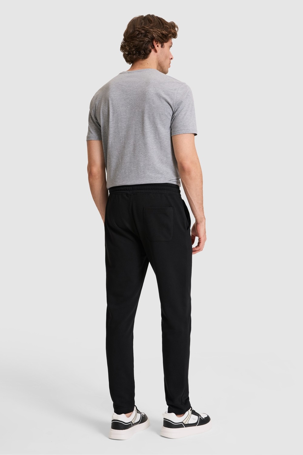U.S. Polo Assn. Erkek Siyah Eşofman Altı 50322603-VR046 görsel 4