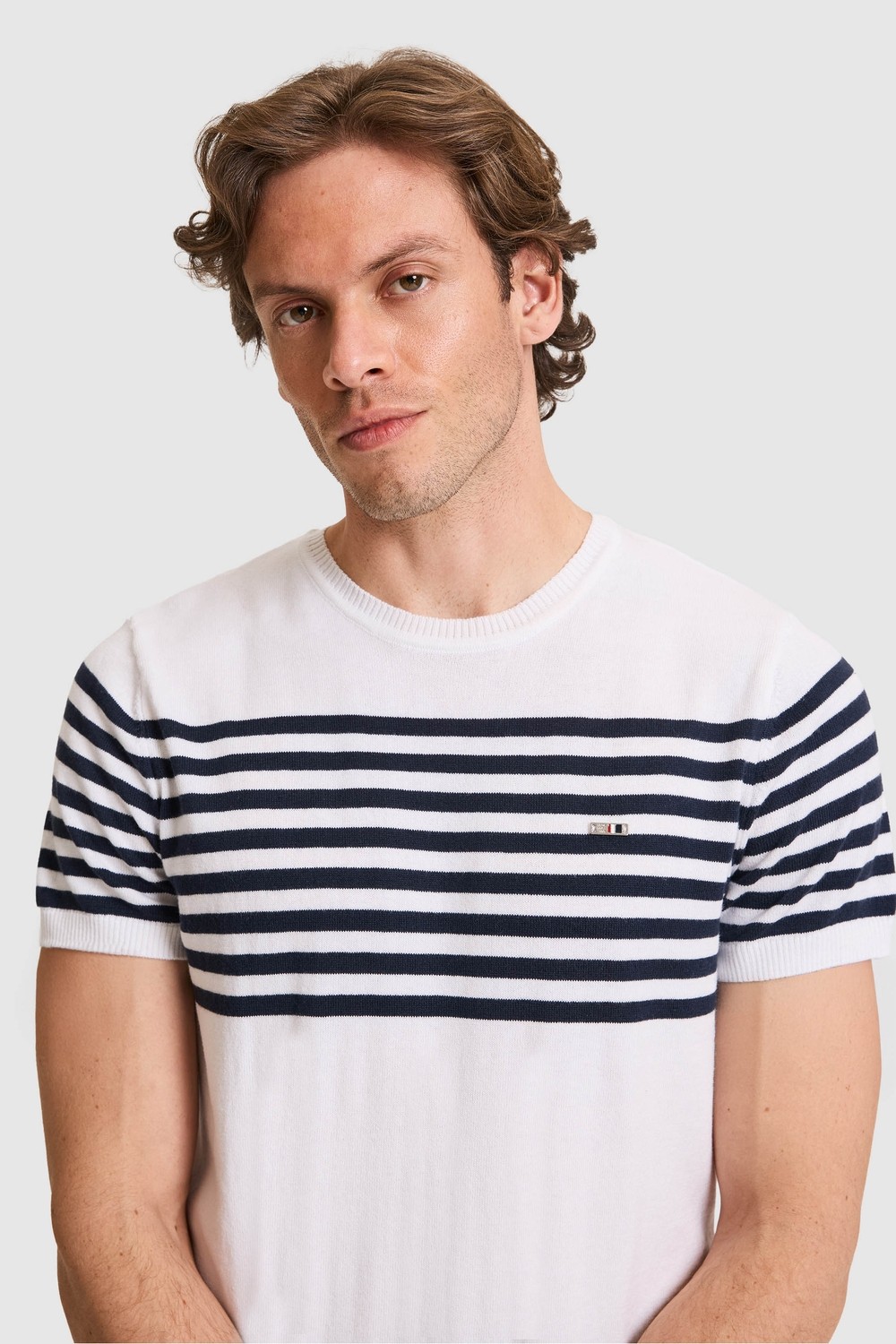 U.S. Polo Assn. Erkek Slim Fit Bisiklet Yaka Siyah Triko Tişört 50325115-VR046 görsel 2