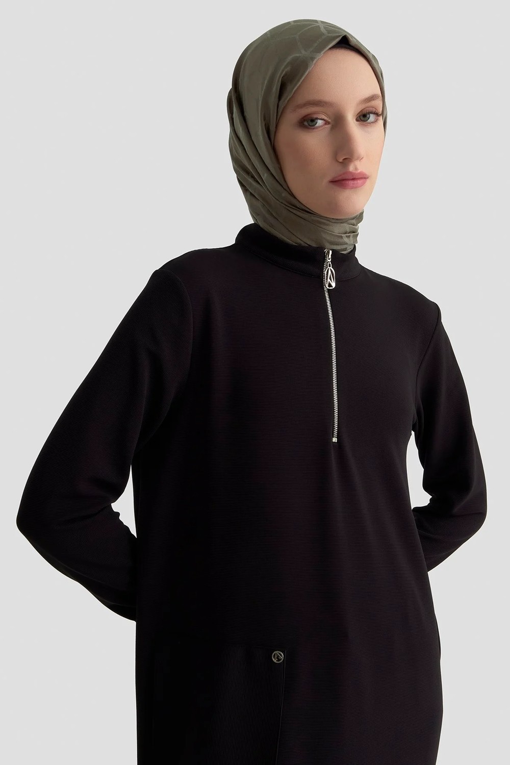 Armine Trend Tunik 25KT443 Siyah
