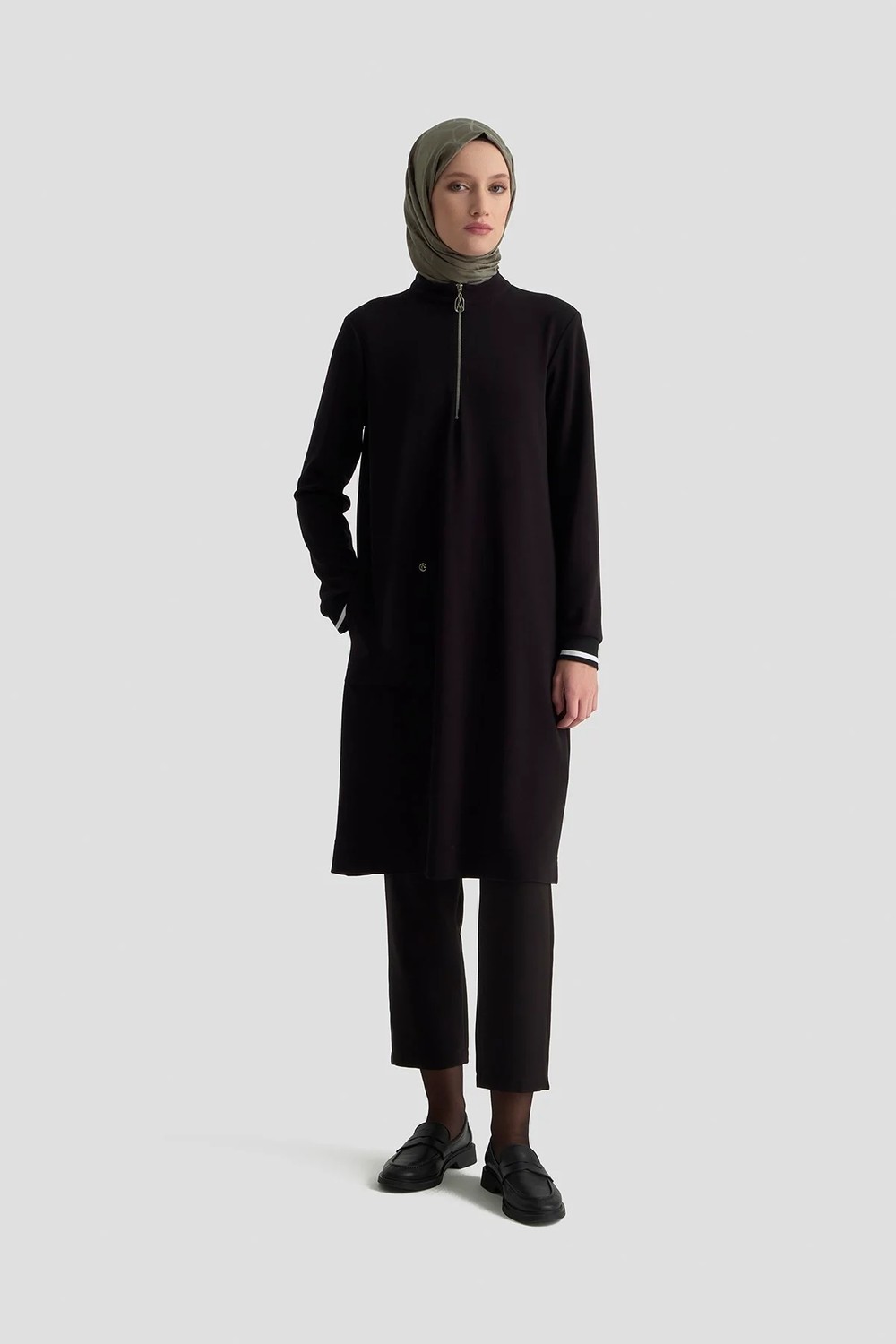 Armine Trend Tunik 25KT443 Siyah görsel 2