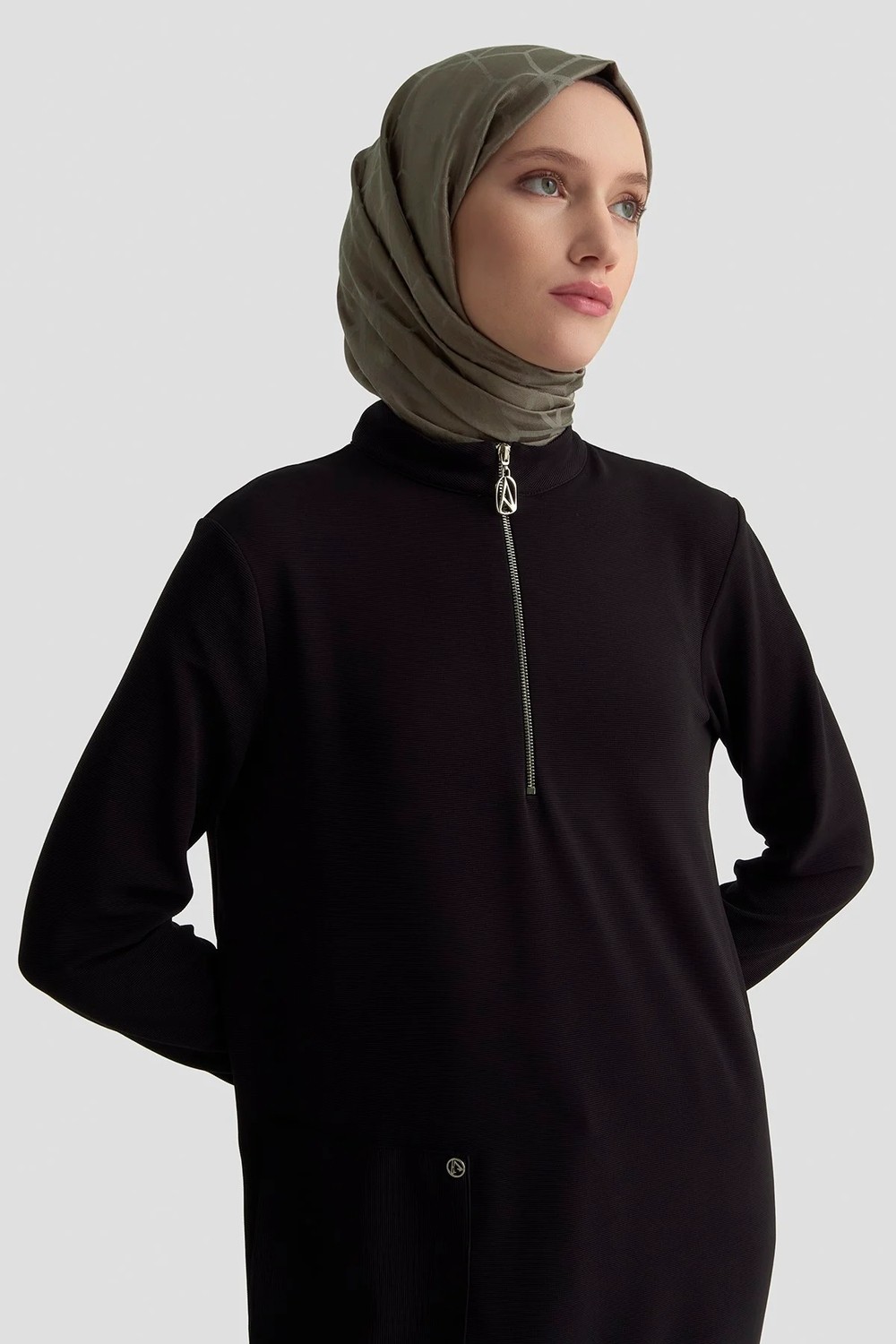 Armine Trend Tunik 25KT443 Siyah görsel 3