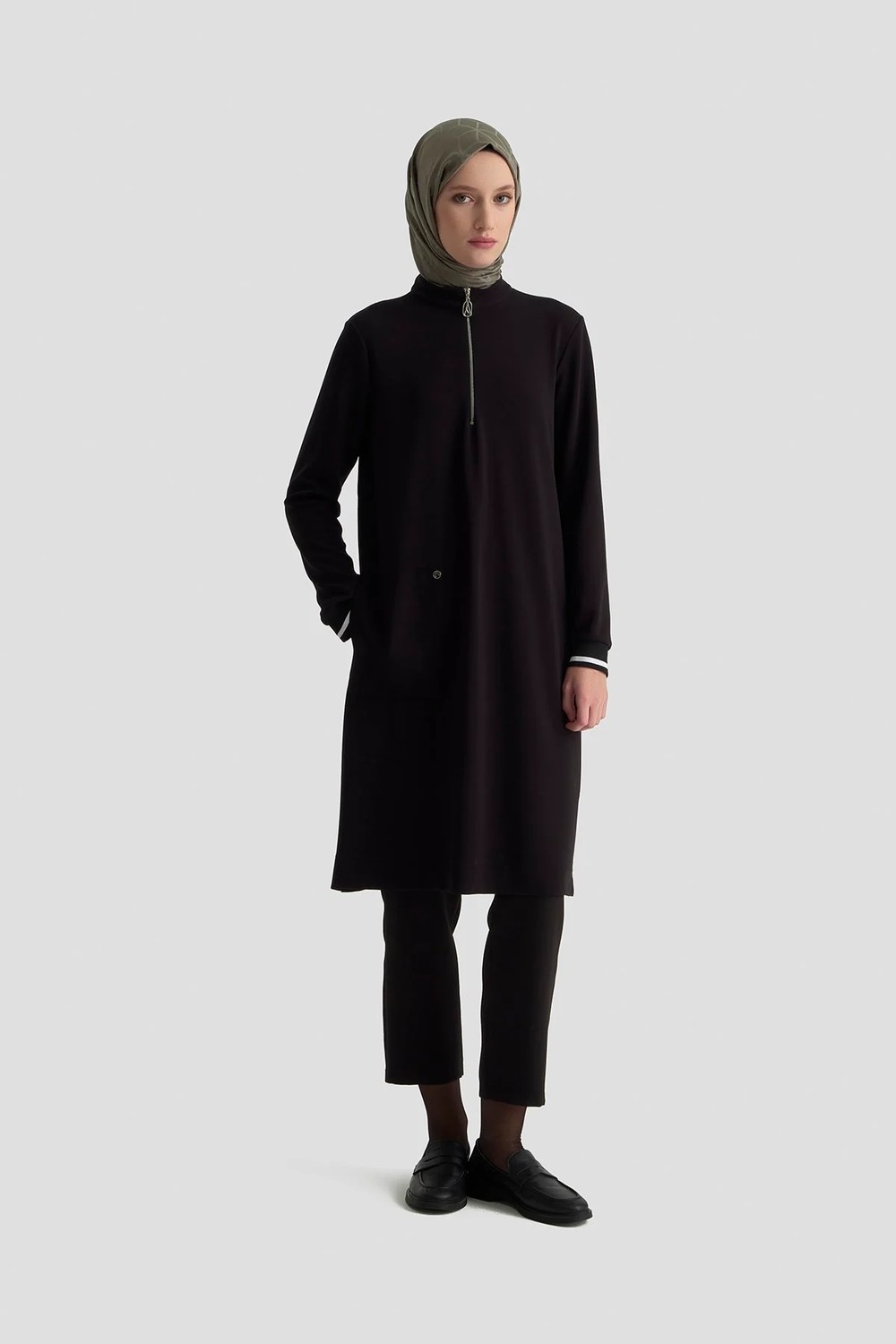 Armine Trend Tunik 25KT443 Siyah görsel 4