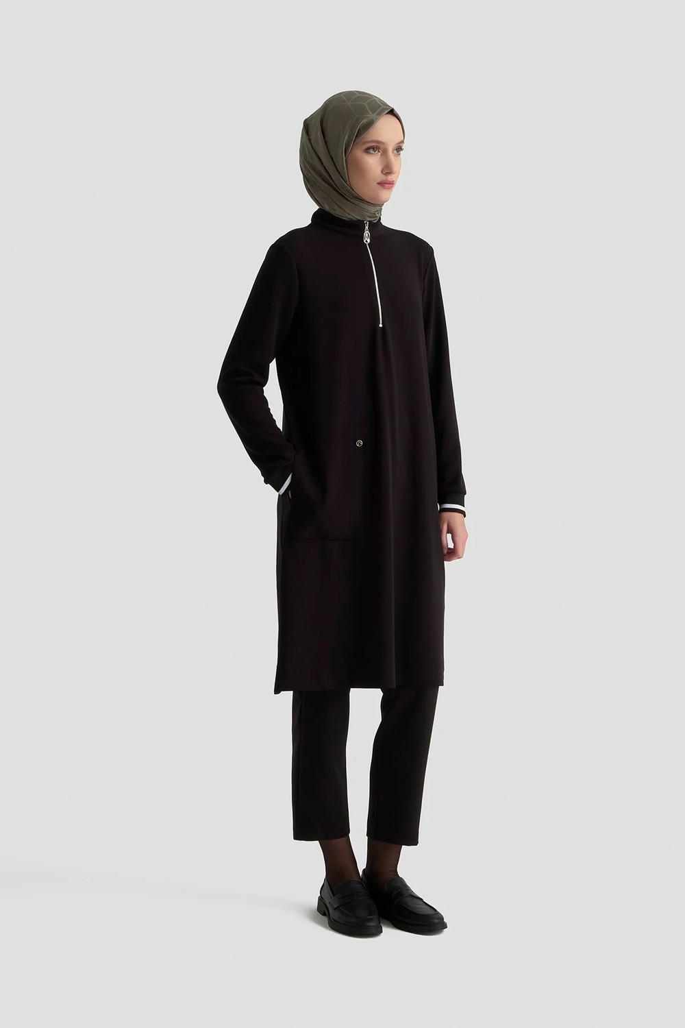 Armine Trend Tunik 25KT443 Siyah görsel 5