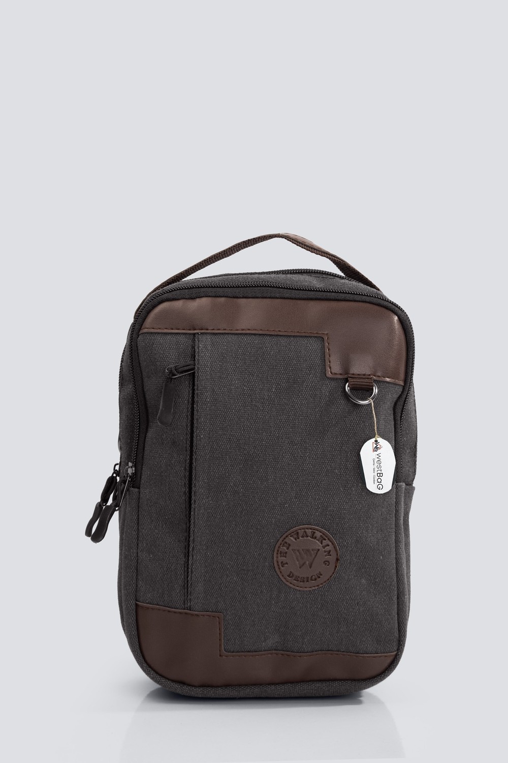 Westbag Kanvas El Omuz Çapraz Askılı ve Göğüs Çantası Bodybag görsel 3