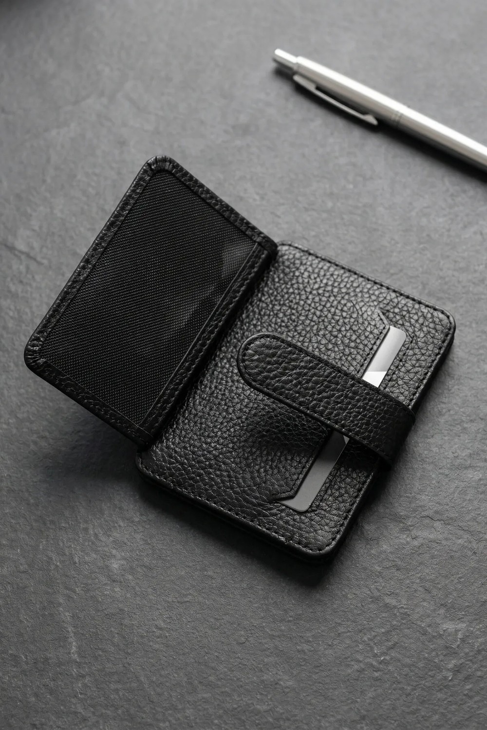 Grande Style 0539 Unisex Deri Kartlık görsel 4