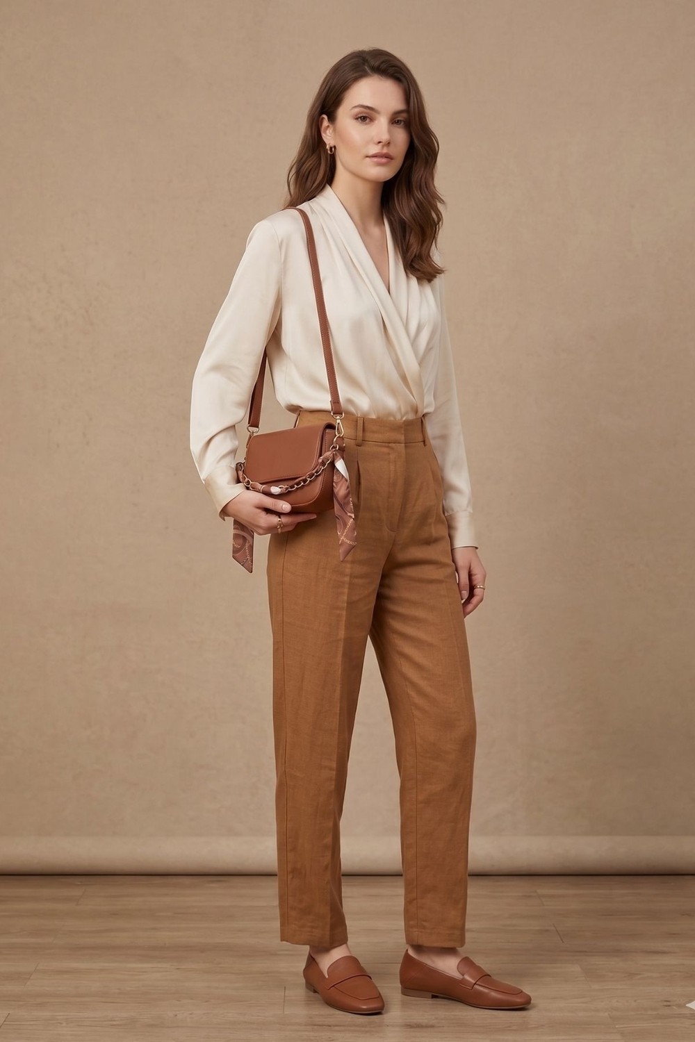 Vivazzaluxe Silk & Chain Model Mini Kadın Deri El, Kol, Omuz Çanta görsel 8