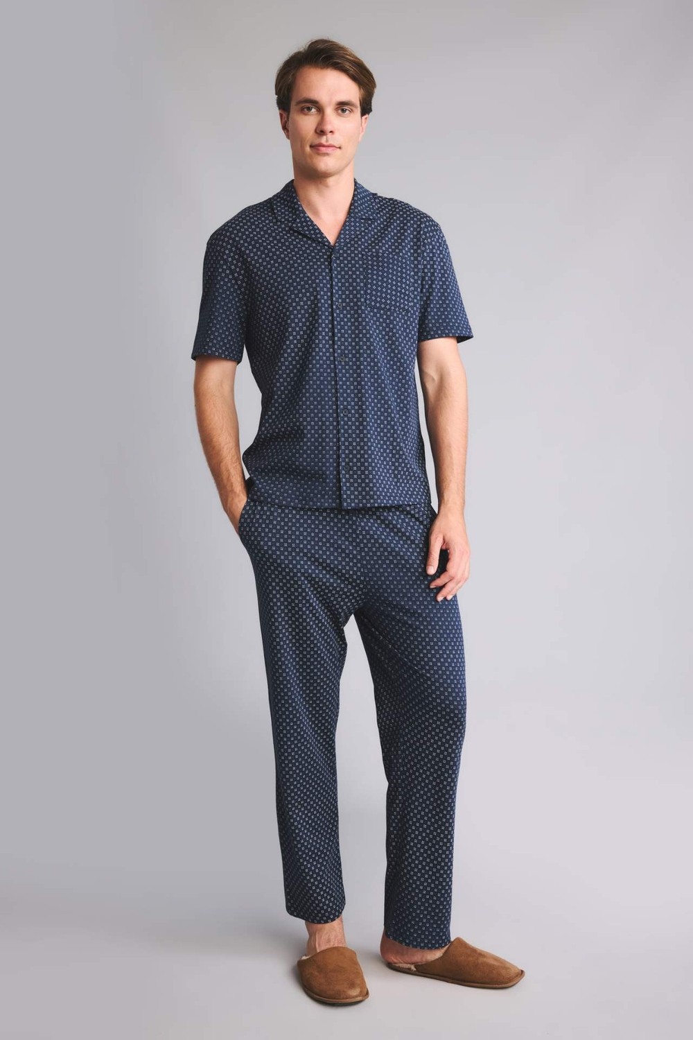DeFacto New Regular Fit Baskılı Kısa Kollu 2'li Takım H8734AX26SM