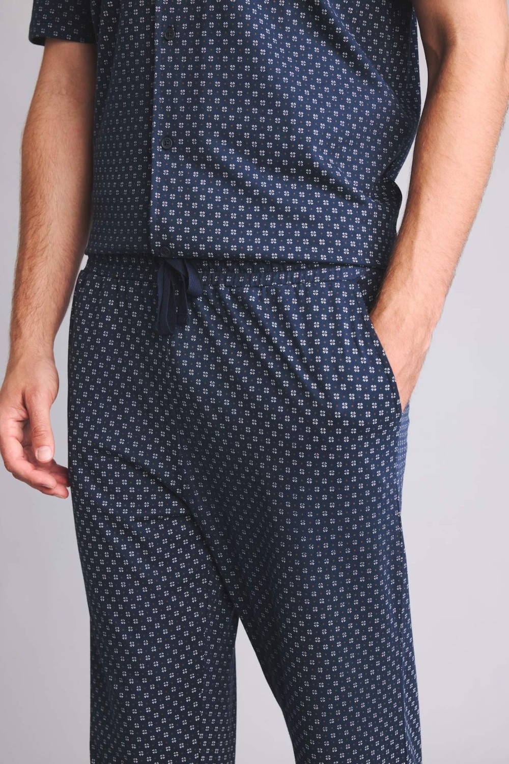 DeFacto New Regular Fit Baskılı Kısa Kollu 2'li Takım H8734AX26SM görsel 5