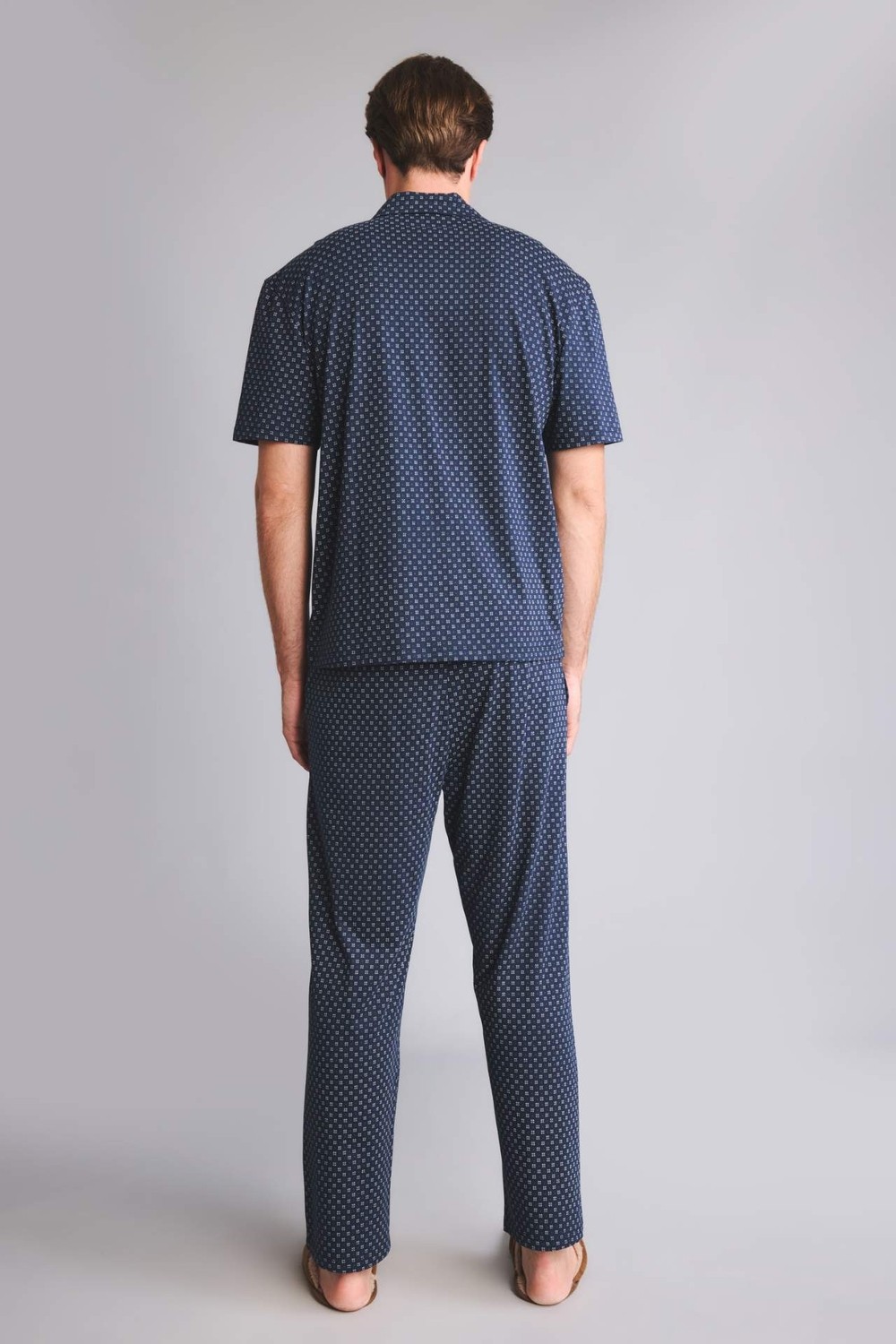 DeFacto New Regular Fit Baskılı Kısa Kollu 2'li Takım H8734AX26SM görsel 6