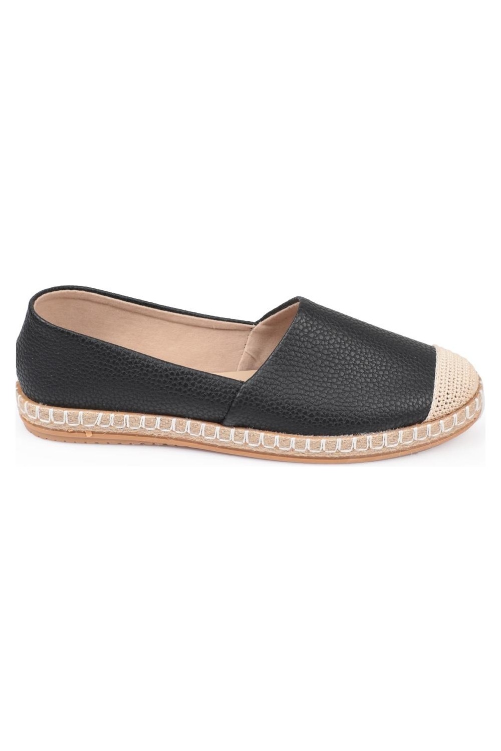 Capone Outfitters Pasarella Cilt Kadın Espadril görsel 4