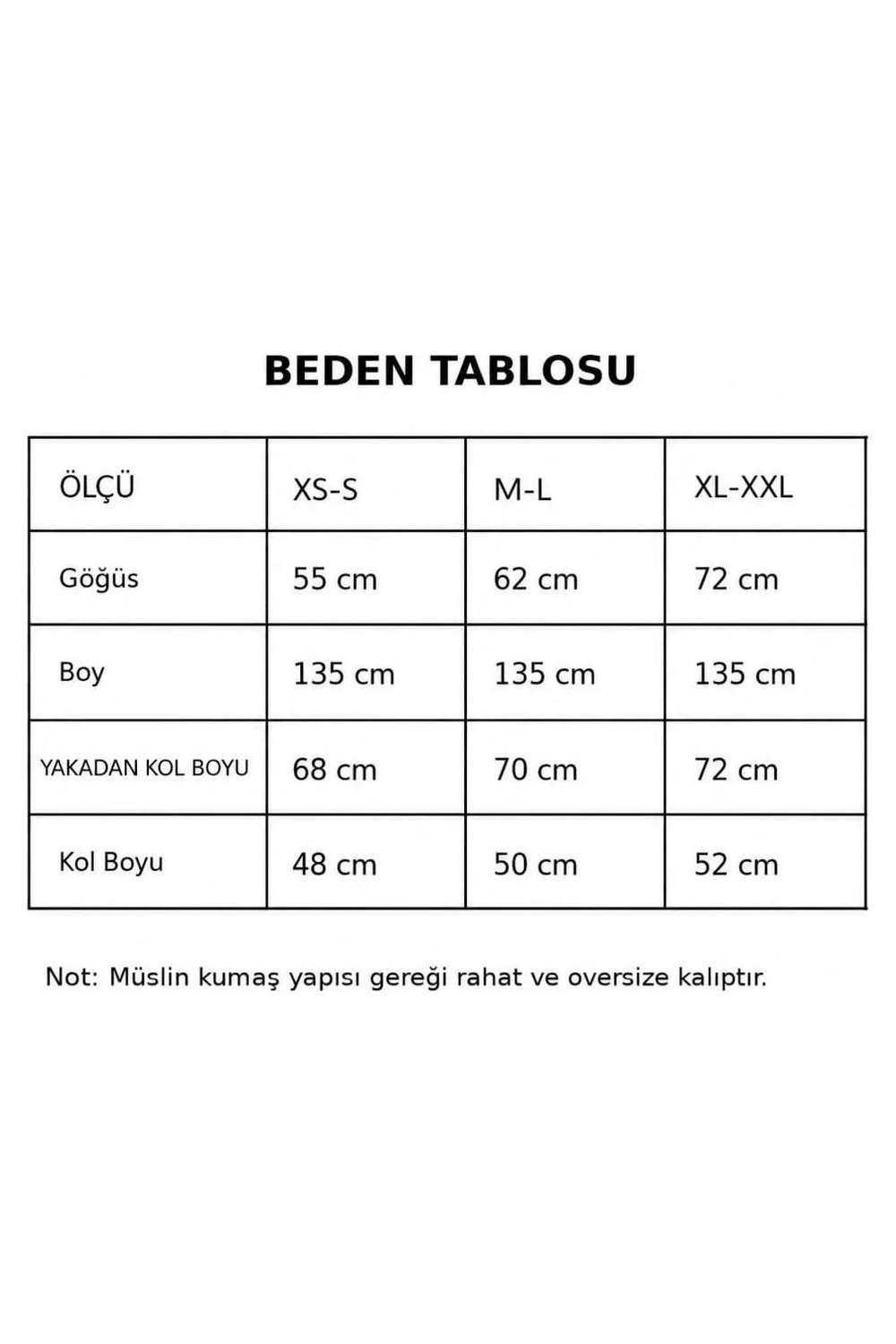 Este Woman Müslin % 100 Pamuk Kimono& Kaftan görsel 3